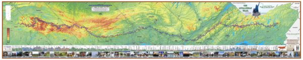 Z: Fully Customized Appalachian Trail Map - 10 feet wide, on professional canvas. - Image 2